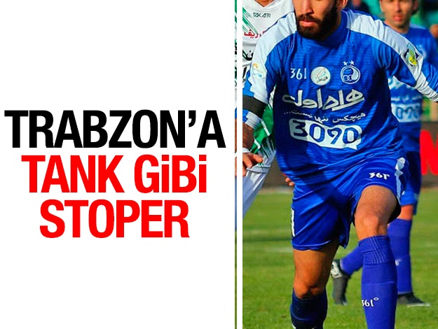 Trabzonspor'a tank gibi stoper! 1