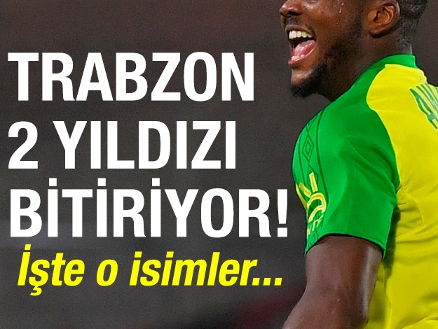Trabzonspor'dan iki Afrikalı bombası! 1