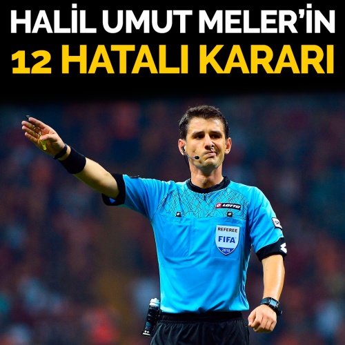 Halil Umut Meler'in Trabzonspor - Başakşehir maçındaki hataları 1