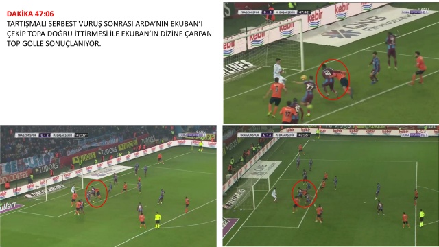 Halil Umut Meler'in Trabzonspor - Başakşehir maçındaki hataları 7