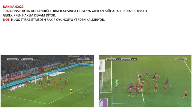 Halil Umut Meler'in Trabzonspor - Başakşehir maçındaki hataları 4