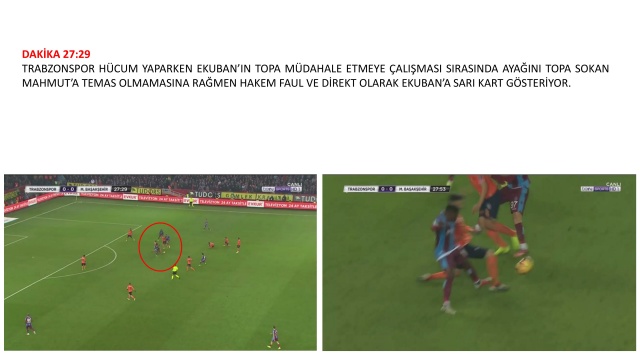 Halil Umut Meler'in Trabzonspor - Başakşehir maçındaki hataları 3