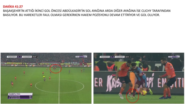 Halil Umut Meler'in Trabzonspor - Başakşehir maçındaki hataları 10