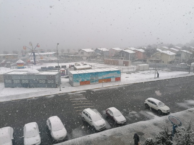İstanbul'da kar manzaraları 5
