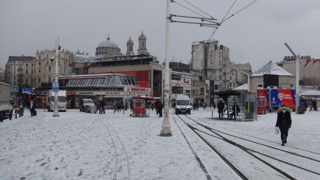 İstanbul'da kar manzaraları 10