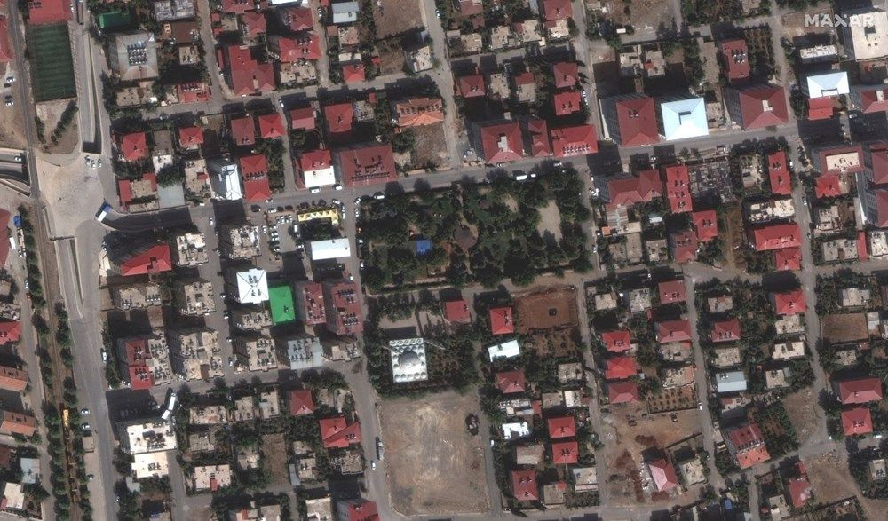 Depremdeki tahribat uydu görüntülerine yansıdı! Öncesi ve sonrası paylaşıldı… 25