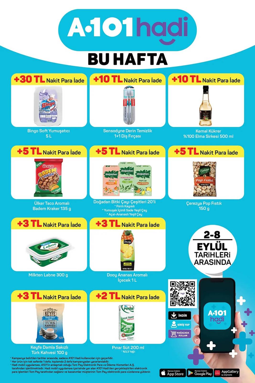 A101'de Bu Hafta Birçok Gıda Ürününde İndirimli Fiyatlar Satışta 5