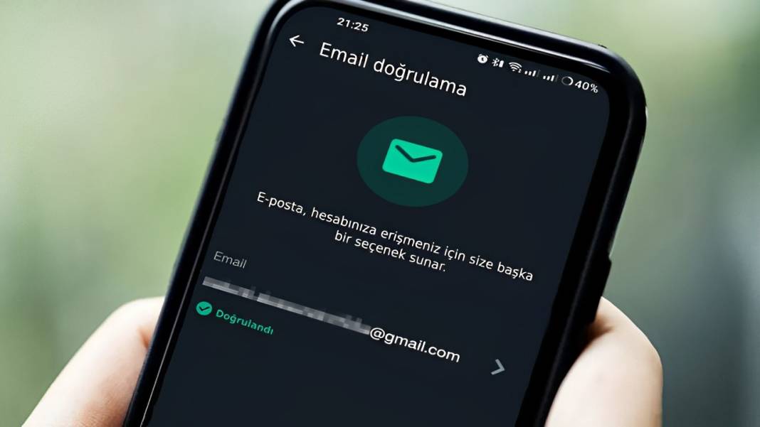 E-posta doğrulama seçenekleri yakında WhatsApp'a geliyor! 1
