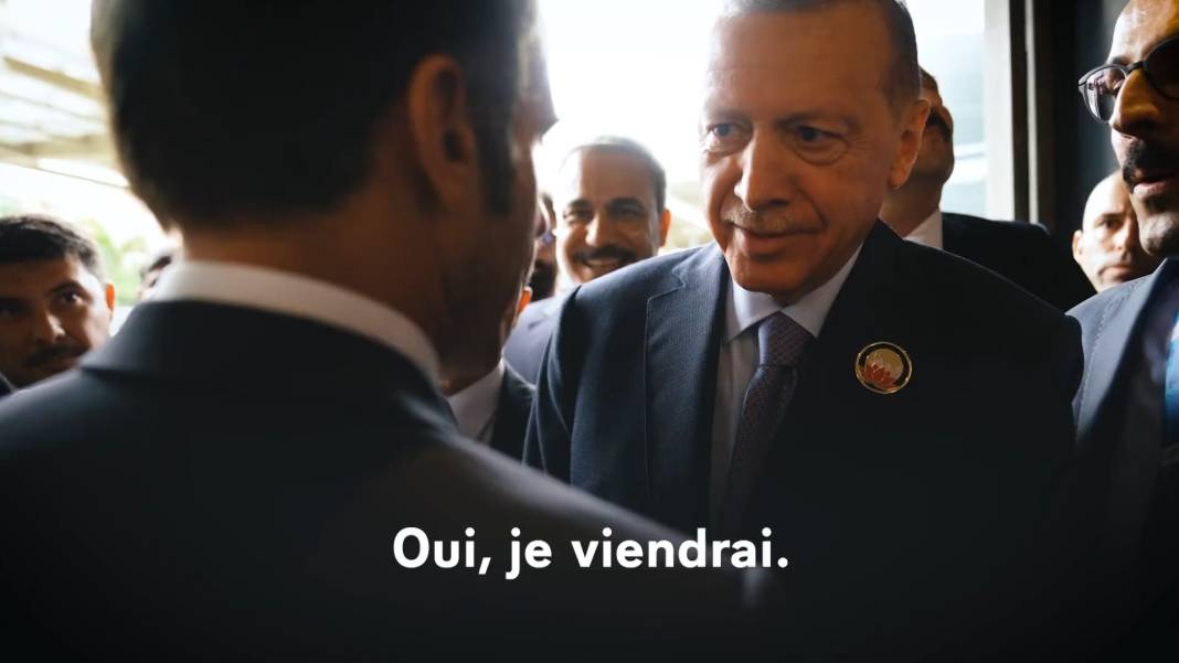 Cumhurbaşkanı Erdoğan'dan Macron'a: 'Hani gelecektin, gelmedin' 1