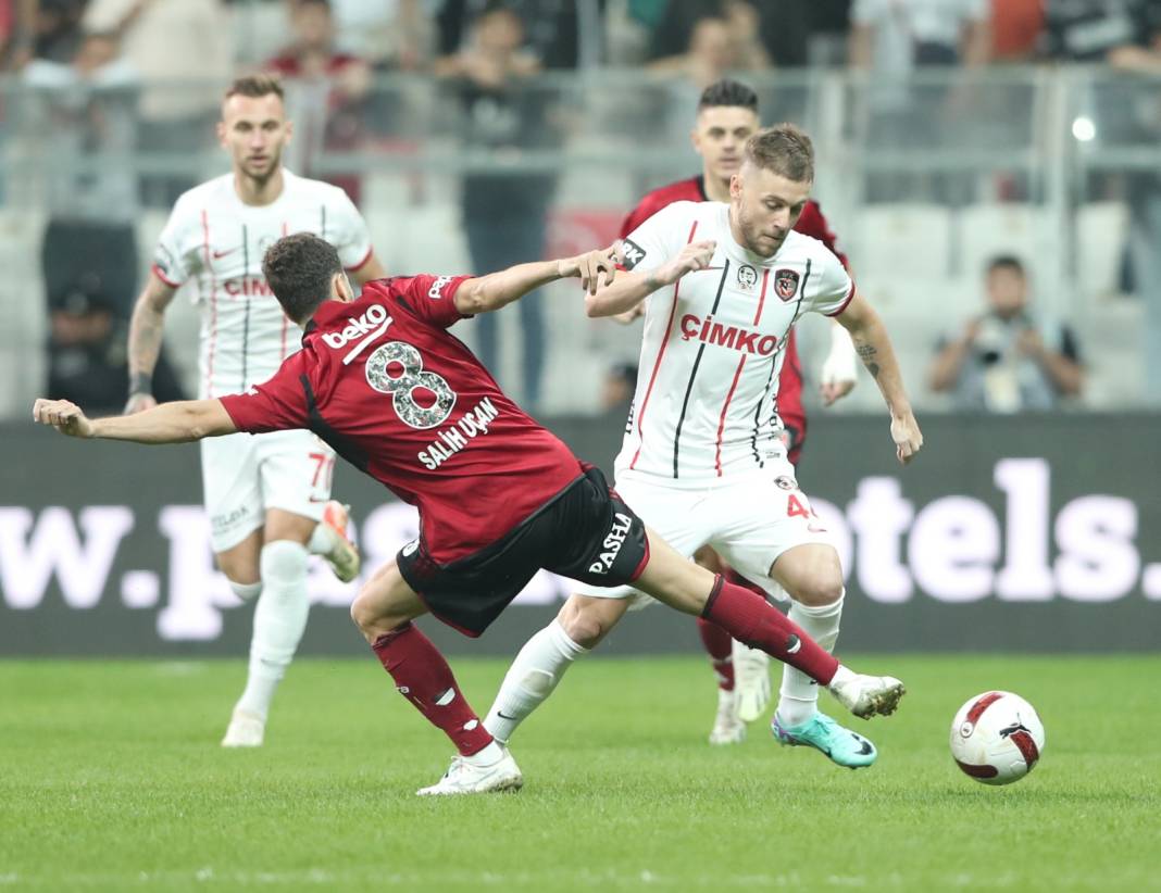 Beşiktaş - Gaziantep FK maçından çok özel fotoğraflar 26