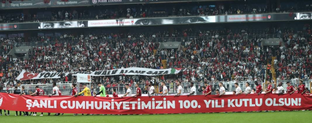 Beşiktaş - Gaziantep FK maçından çok özel fotoğraflar 11