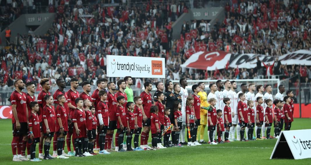 Beşiktaş - Gaziantep FK maçından çok özel fotoğraflar 10