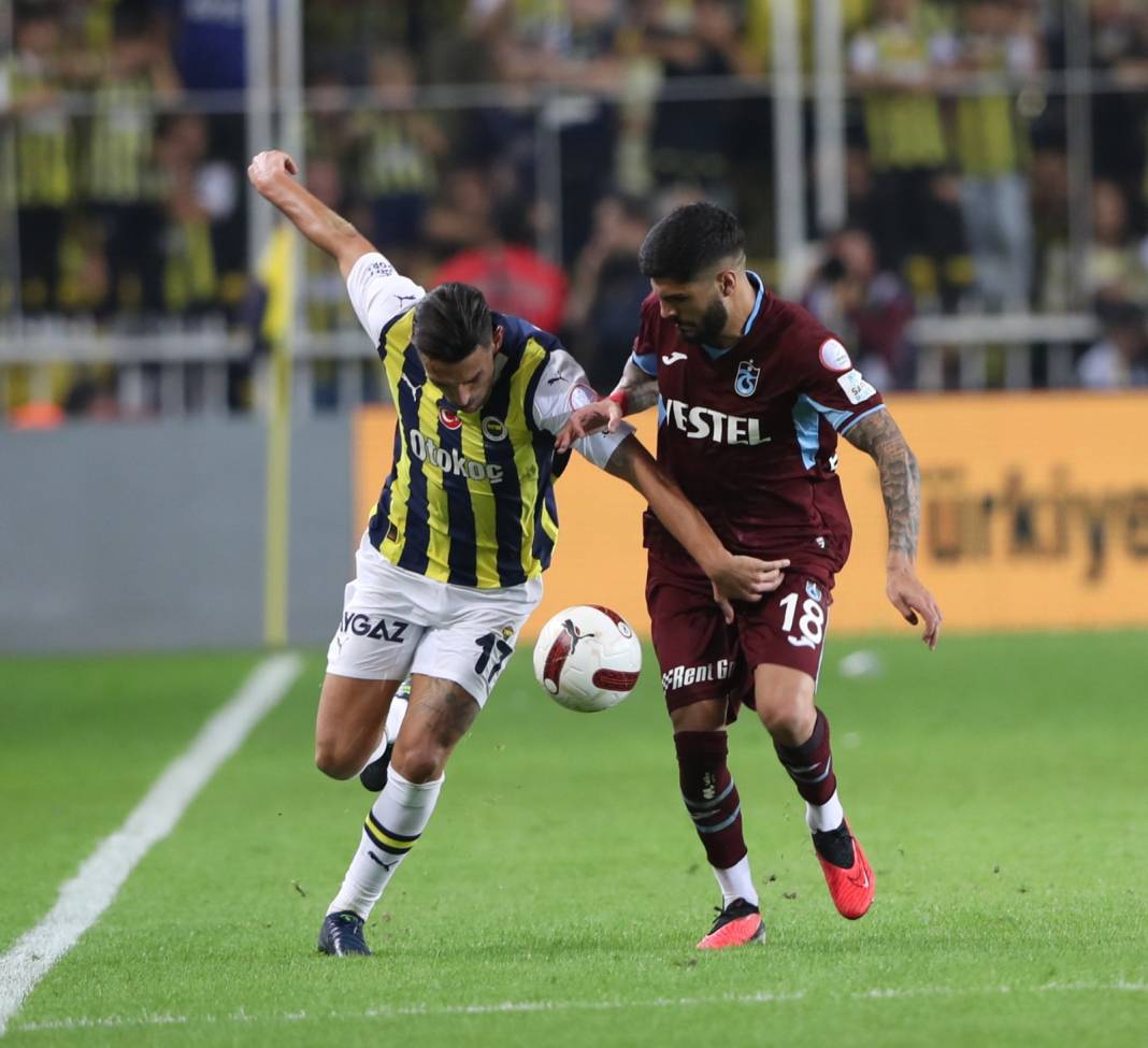 Fenerbahçe'nin serisini Trabzonspor bitirdi! 26 yıl sonra tarihe geçen zafer 9
