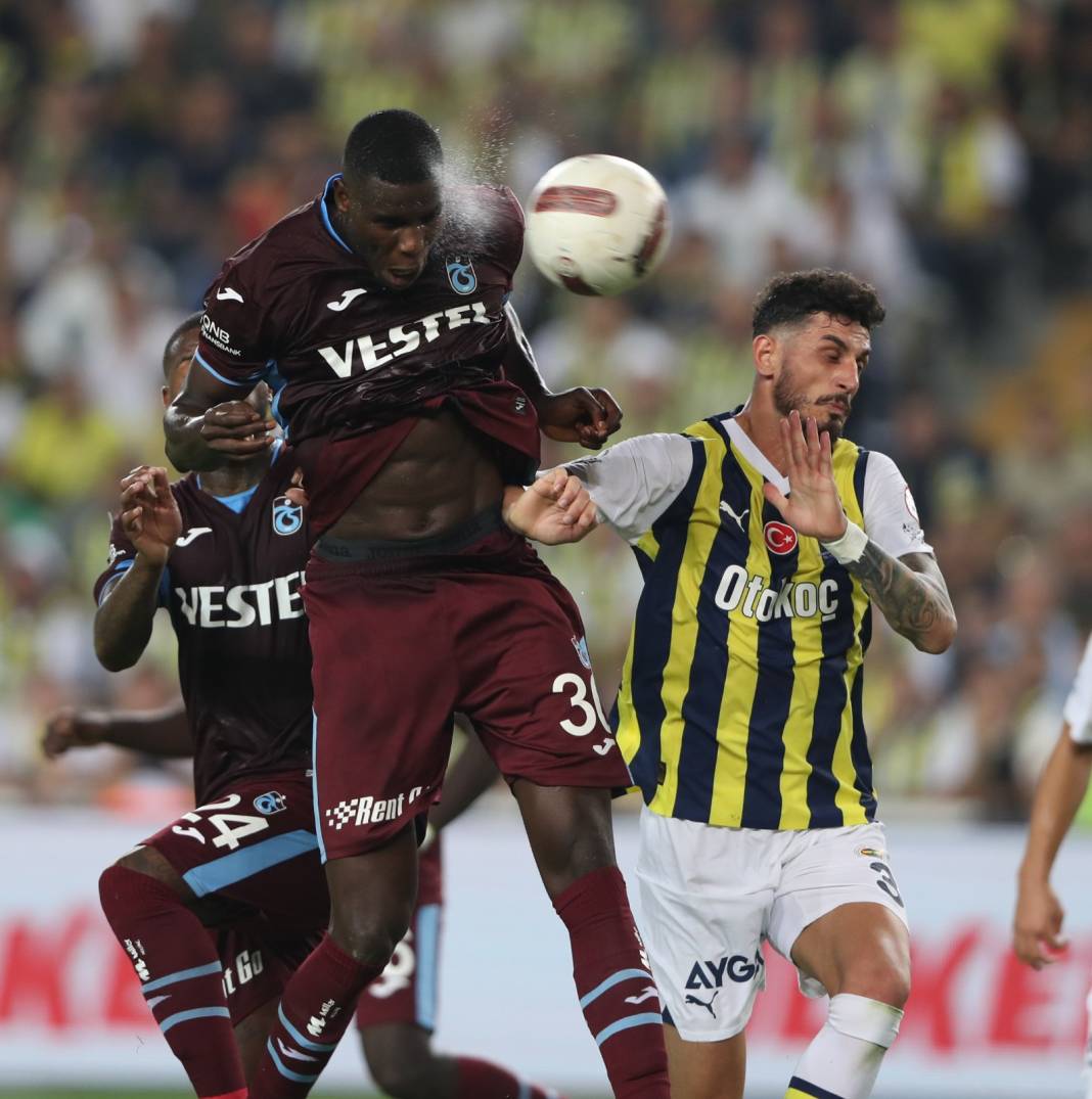 Fenerbahçe'nin serisini Trabzonspor bitirdi! 26 yıl sonra tarihe geçen zafer 4