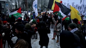 Netanyahu Belçika'da protesto edildi