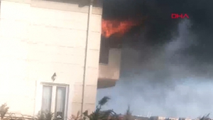 Mısırlı iş adamının Büyükçekmece'deki villasında yangın