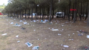 İstanbul'da Utandıran Görüntü! Piknikçilerden Geriye Çöp Yığınları Kaldı