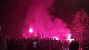 Fenerbahçe Samandıra'da coşkuyla karşılandı