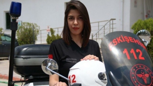 Türkiye'nin Tek Motosikletli ATT'si Sabiha, Vakalara 3 Dakikada Ulaşıyor