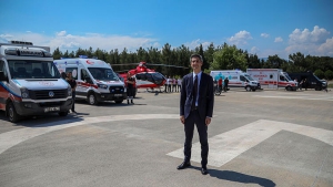 Antalya'da Ambulansın Vakaya Zamanında Ulaşma Kriteri Merkezde Yüzde 99.5