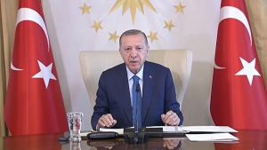 Cumhurbaşkanı Erdoğan Büyük Ekonomiler Forumu'na canlı bağlantıyla katıldı