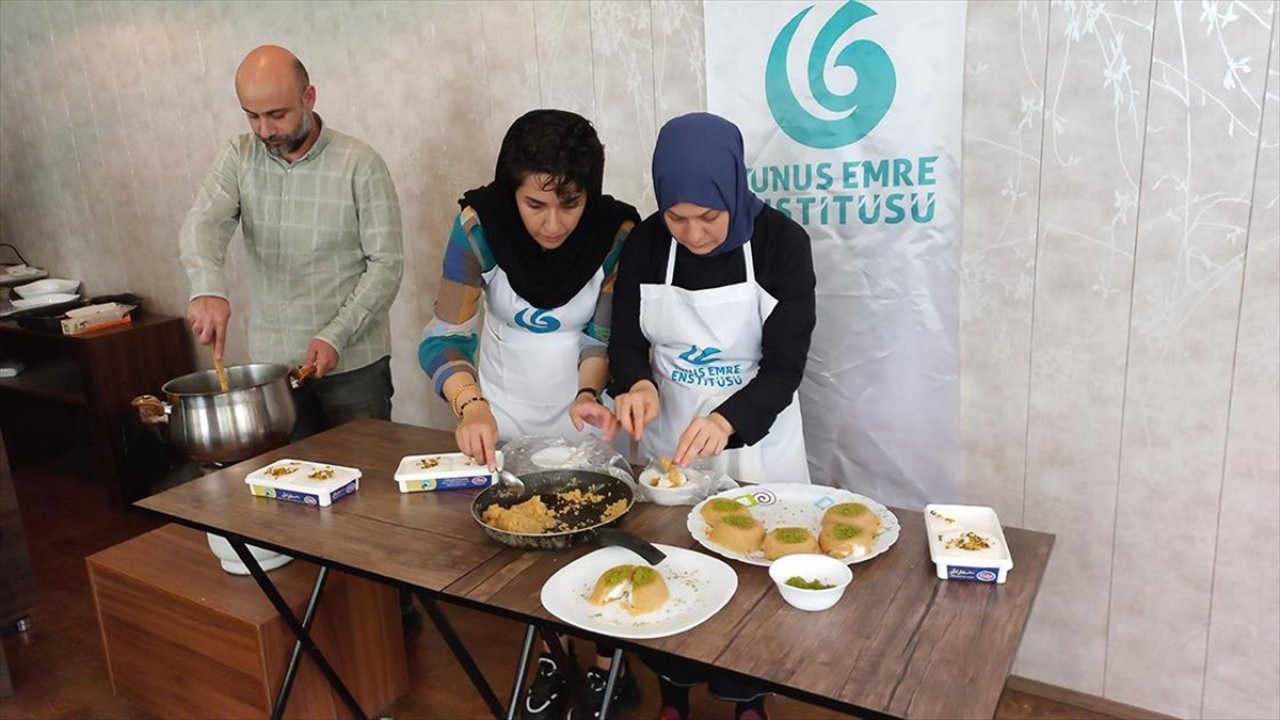 İranlı kadınlar, Türk yemeklerini öğreniyor