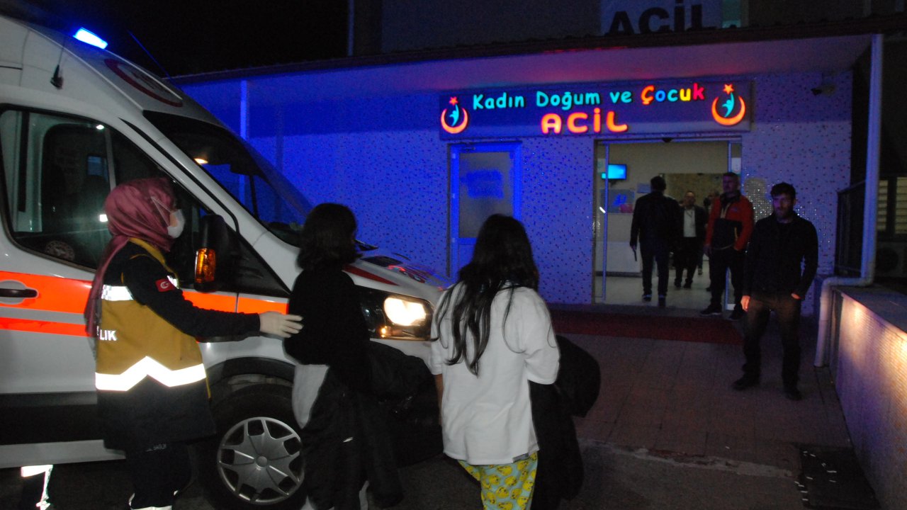 Kız yurdunda zehirlenme! 21 öğrenci hastaneye kaldırıldı