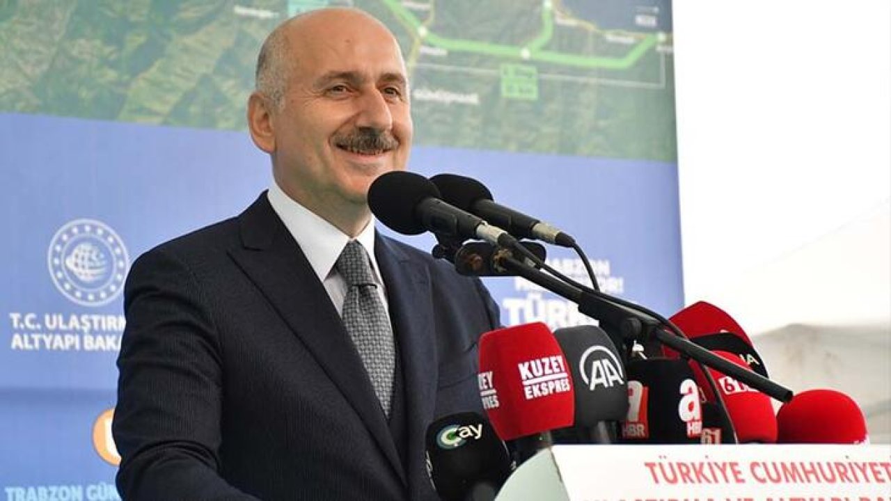 Ulaştırma Bakanı, Büyük İstanbul Tüneli'ni 2028 yılında hizmete açmayı planladıklarını açıkladı