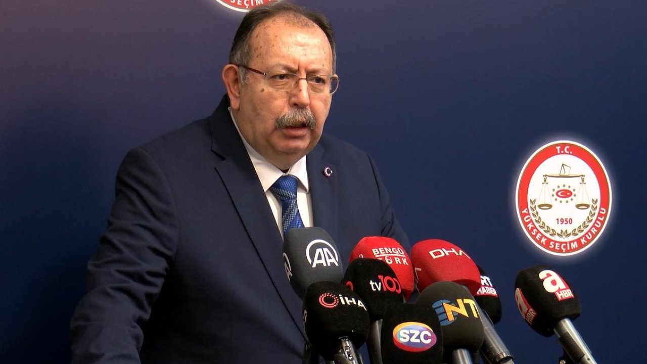 YSK Başkanı Yener'den oy pusulası uyarısı