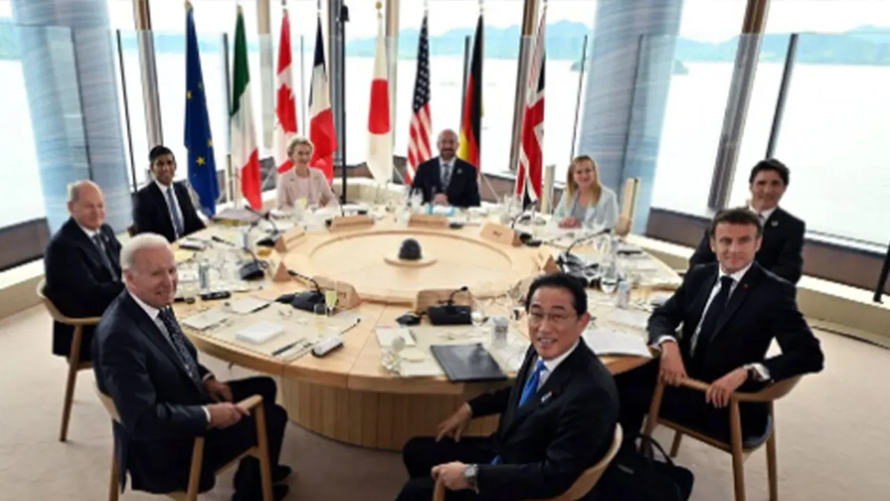 G7 Zirvesi başladı: Liderler Hiroşima'da bir araya geldi