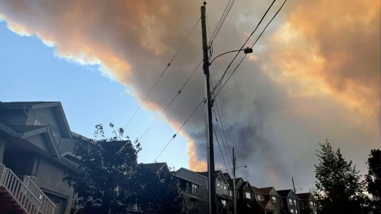 Kanada'da orman yangınları: Binlerce kişi tahliye edildi