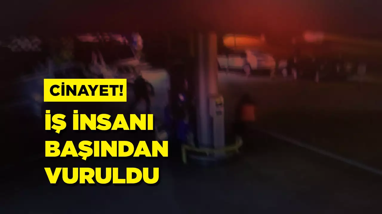 İstanbul'da gaspçı dehşeti! İş adamını başından vurdu
