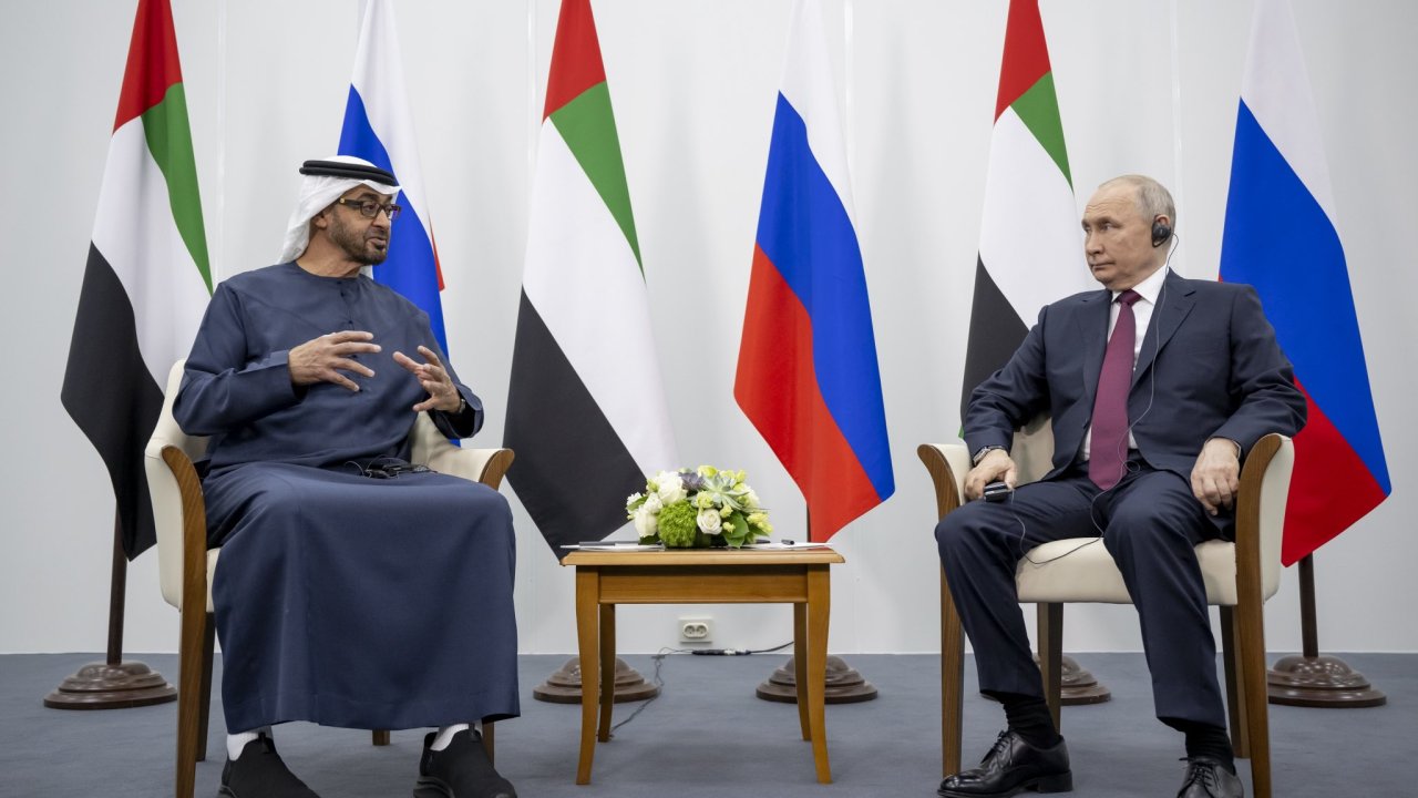 Birleşik Arap Emirlikleri Devlet Başkanı Al Nahyan, Putin ile görüştü