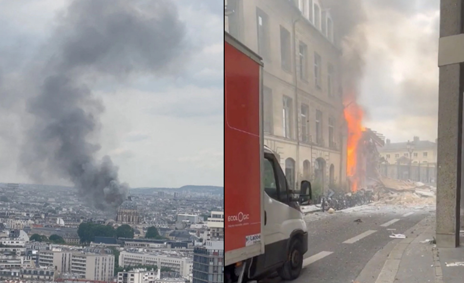 Fransa'da şiddetli patlama: Çok sayıda yaralı var
