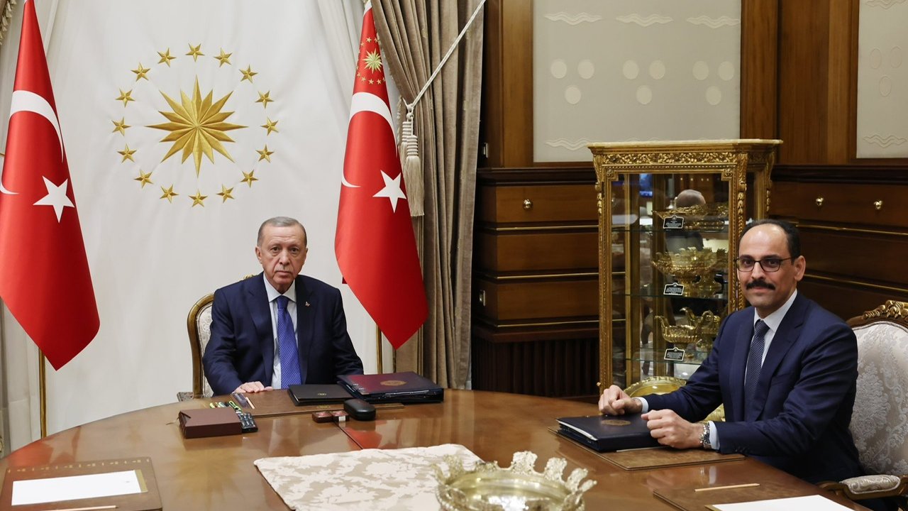 Cumhurbaşkanı Erdoğan, MİT Başkanı Kalın'ı kabul etti