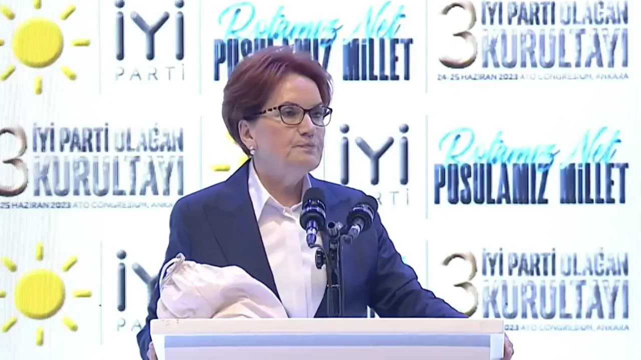 İYİ Parti’de Meral Akşener'e rakip çıkmadı: Yeniden genel başkan seçildi