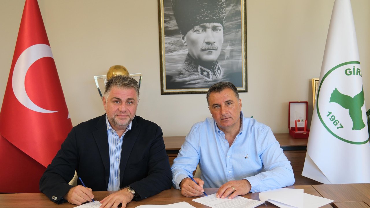 Giresunspor, o teknik direktör ile 1 yıllık sözleşme imzaladı