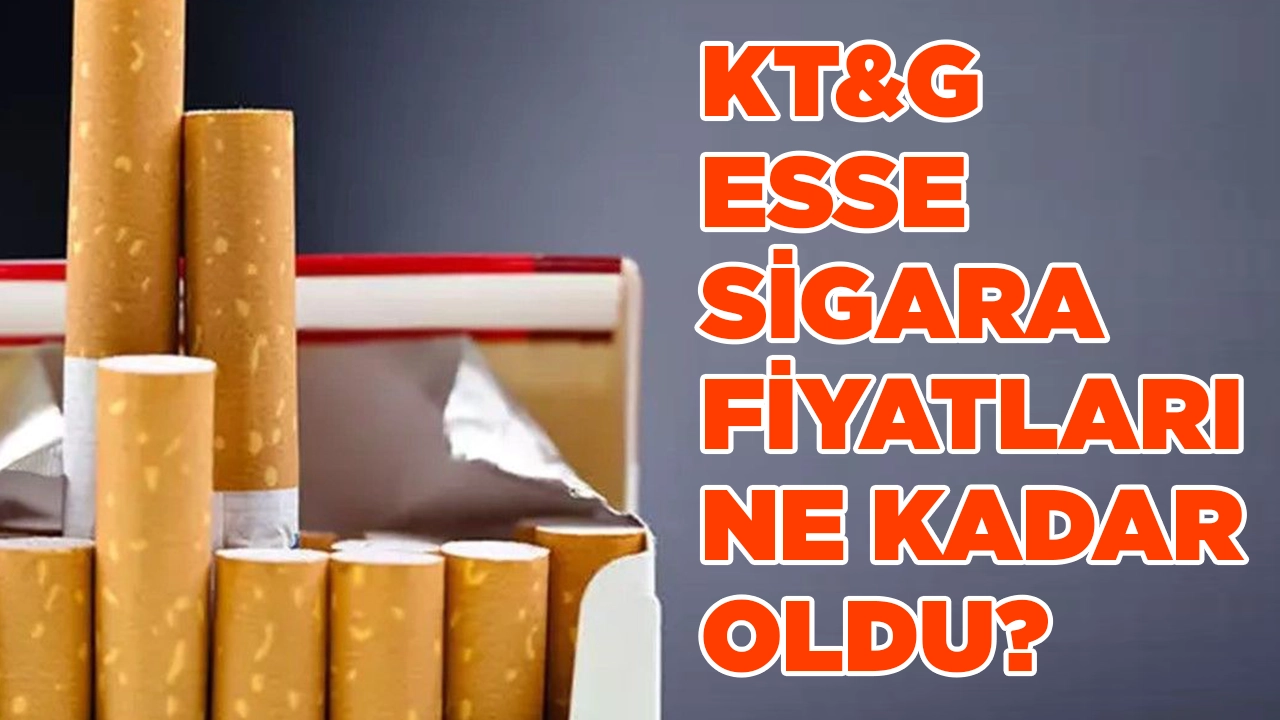 KT&G sigara grubu hangi sigaralar? Esse sigara grubu fiyat listesi temmuz 2023! KT&G sigara fiyat listesi 2023