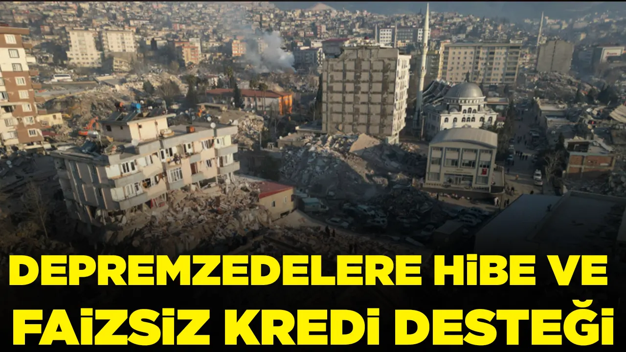 Bakan Özhaseki duyurdu: Depremzedelere yeni destek paketi