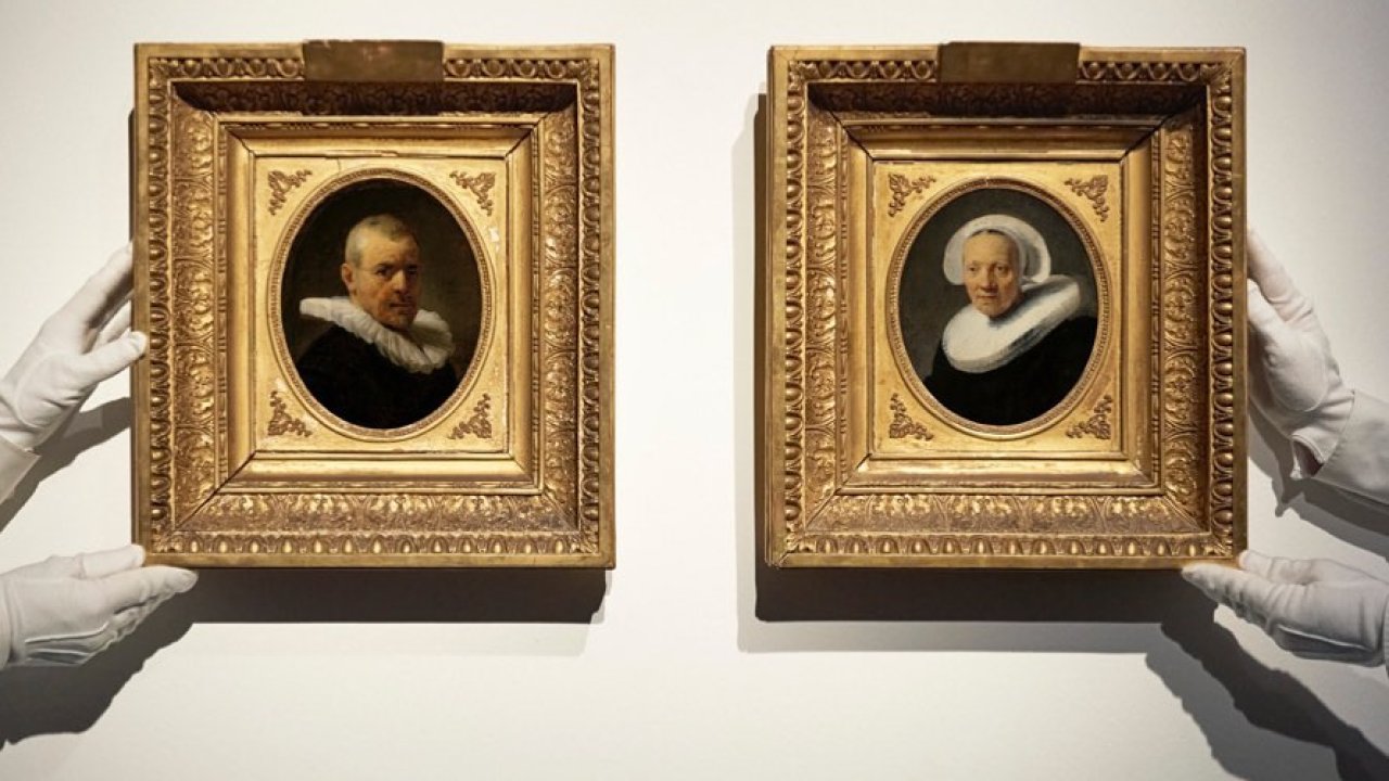 Rembrandt’ın iki eseri rekor fiyata satıldı