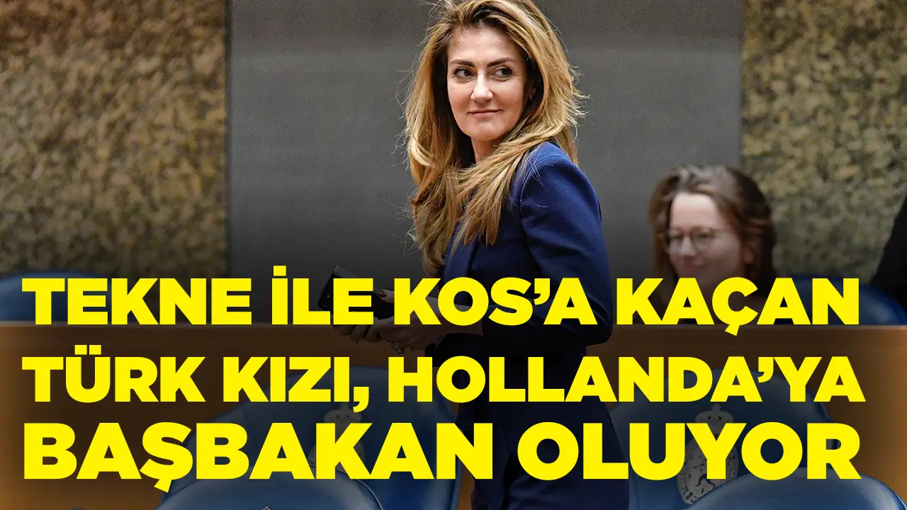 Türkiye’den tekne ile kaçan Türk kızı, Hollanda’ya Başbakan oluyor!