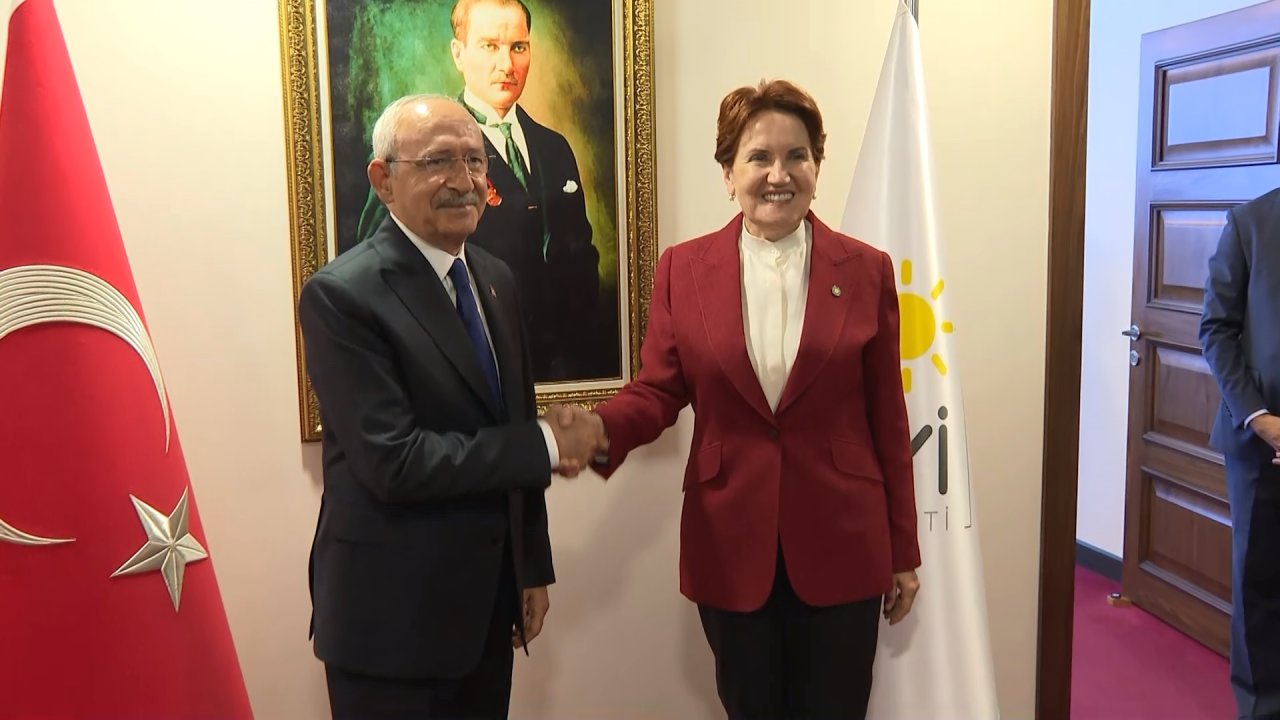 Kemal Kılıçdaroğlu, Meral Akşener ile görüştü