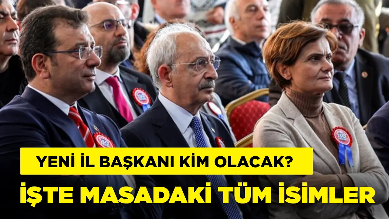 CHP’nin yeni İstanbul İl Başkanı kim olacak? Mehmet Mert masadaki isimleri açıkladı…