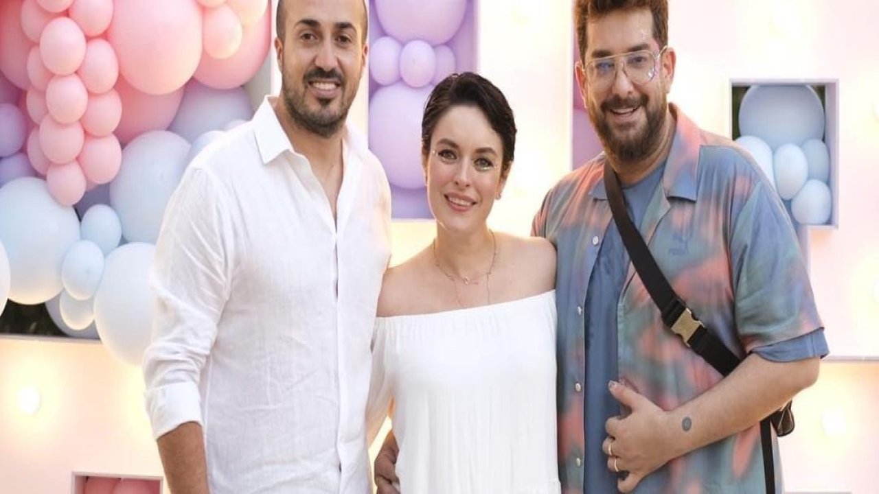 Enis Arıkan, Ezgi Mola ve Mustafa Aksakallı çiftine unutulmaz bir baby shower partisi düzenledi: Hırsımdan yaptım