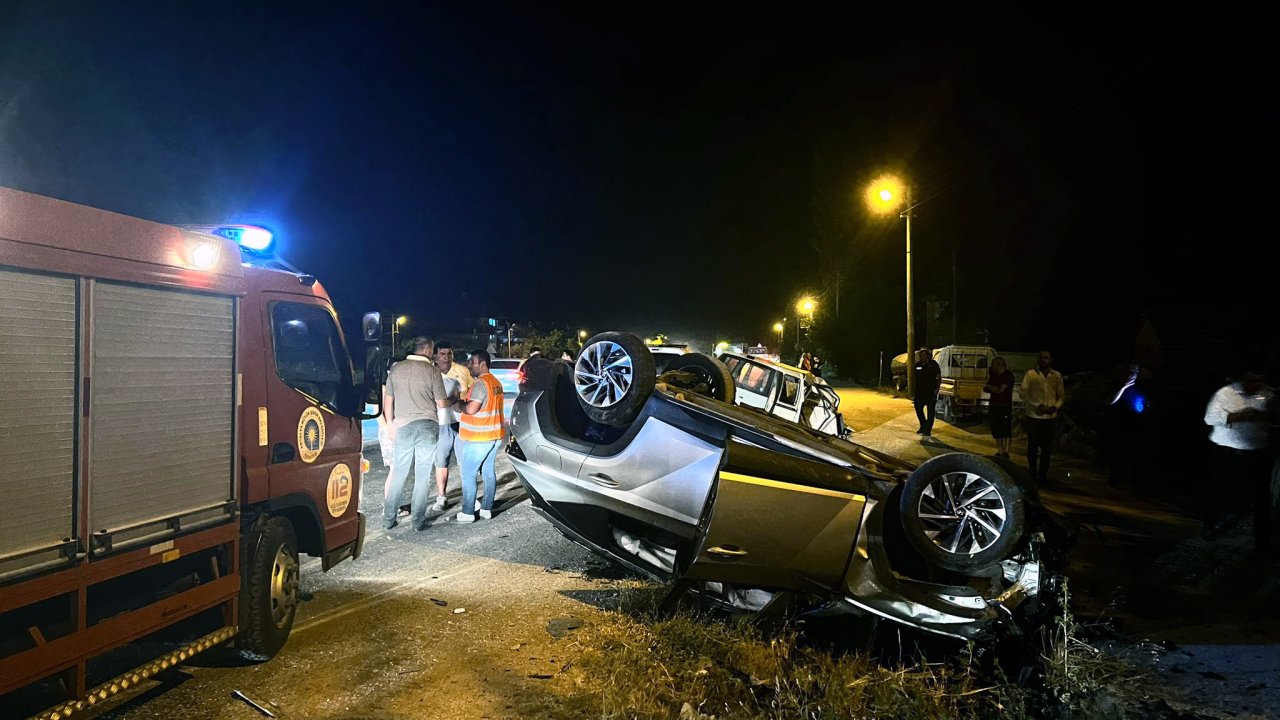 Antalya'da feci kaza! Yaşlı çifti ölüm ayırdı
