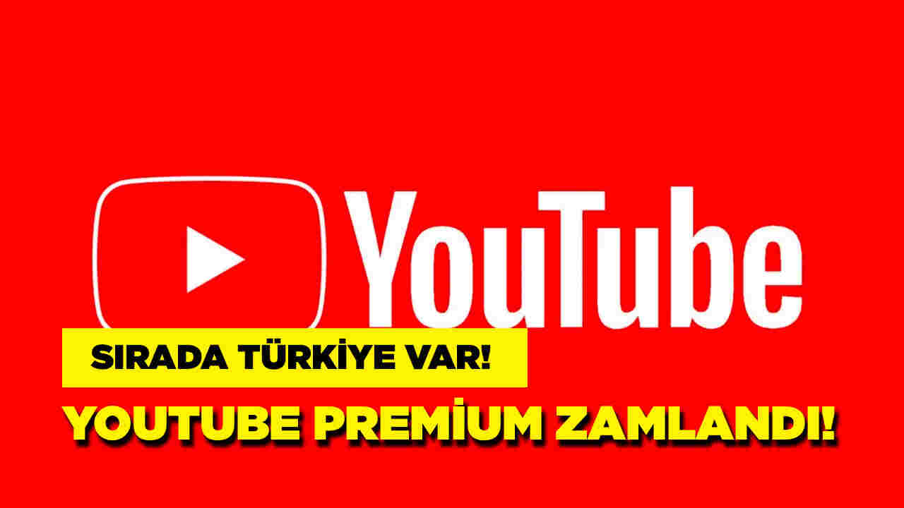 YouTube Premium'un fiyatı arttı : Sıra Türkiye'de!