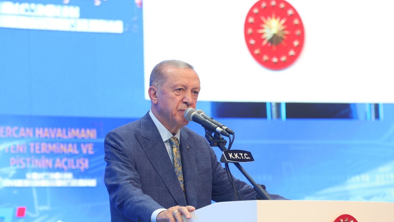 Erdoğan, KKTC için uluslararası toplumu kısıtlamaları kaldırmaya davet etti