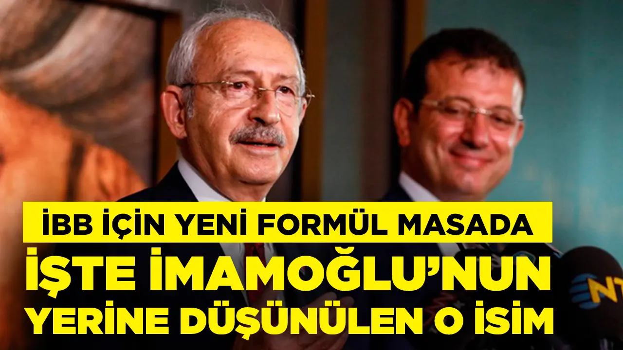CHP’nin İstanbul adayı kim olacak? İşte Ekrem İmamoğlu’nun yerine düşünülen o isim!