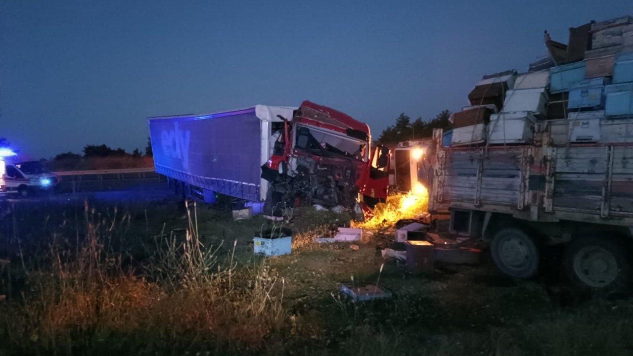 Edirne'de korkunç kaza: 4 ölü, 1 yaralı