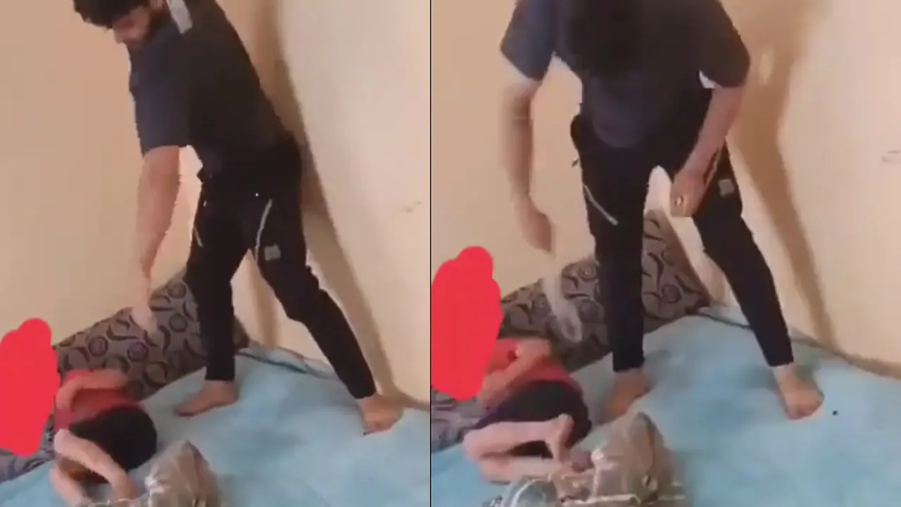 Sosyal medyada büyük tepki çekmişti: Çocuğuna şiddet uygulayan Suriyeli baba tutuklandı